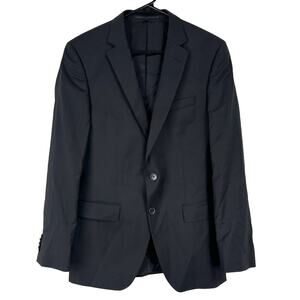 Boss Hugo Boss NWT Huge6 / Genius5 Slim Fit Black Wool Blazer Men's Size 38R